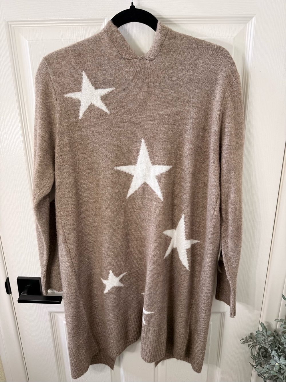Sweet Romeo beige brown knit top - Picture 2 of 5